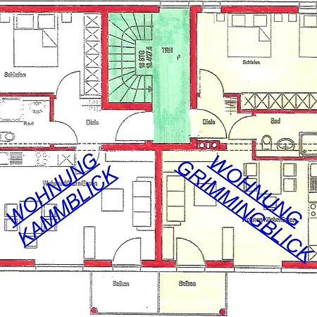 Apartmán Jasmin Ausgezeichnet Mit 4 Kristallen - Fw Kammblick *